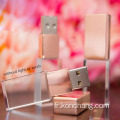 Clé USB Crystal personnalisée